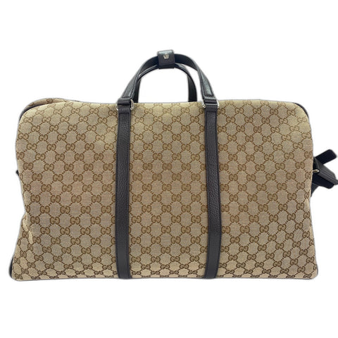 GUCCI GG canvas 2WAY Handbag Brown WS31857