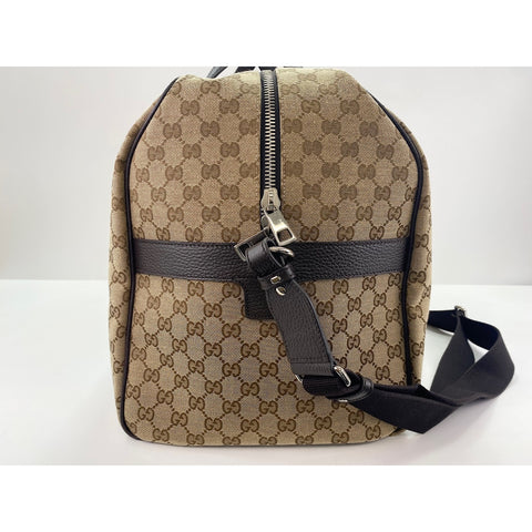 GUCCI 2WAY Handbag Brown WS31857