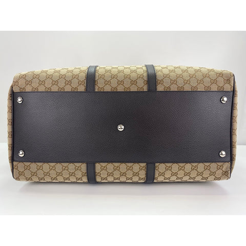 GUCCI 2WAY Handbag Brown WS31857