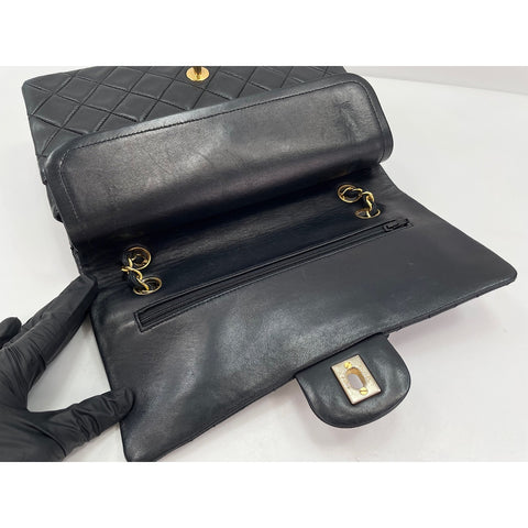CHANEL Matrasse 25 Shoulder Bag black WS31859
