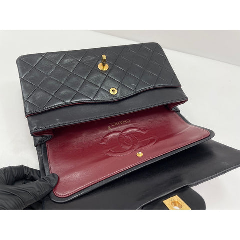 CHANEL Matrasse 25 Shoulder Bag black WS31860