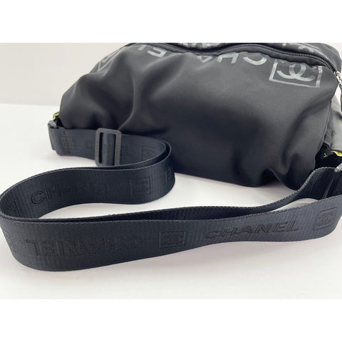 CHANEL Sports line Shoulder Bag black WS31861