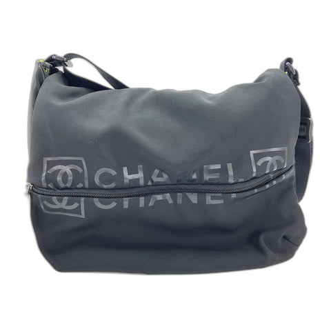 CHANEL Sports line Shoulder Bag black WS31861
