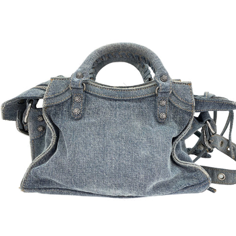 BALENCIAGA 2WAY Neo Kagol Handbag blue WS31863