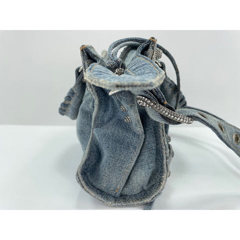 BALENCIAGA 2WAY Neo Kagol Handbag blue WS31863