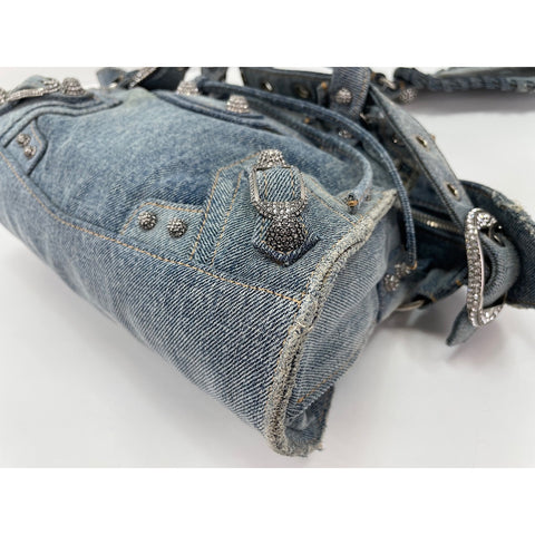 BALENCIAGA 2WAY Neo Kagol Handbag blue WS31863