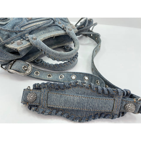 BALENCIAGA 2WAY Neo Kagol Handbag blue WS31863