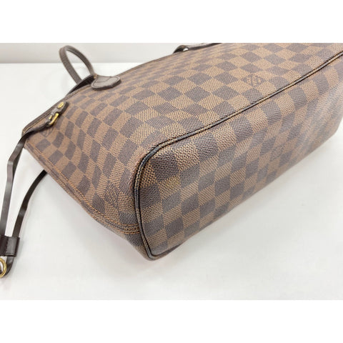 LOUIS VUITTON Damier Neverfull PM Tote Bag Brown WS31864