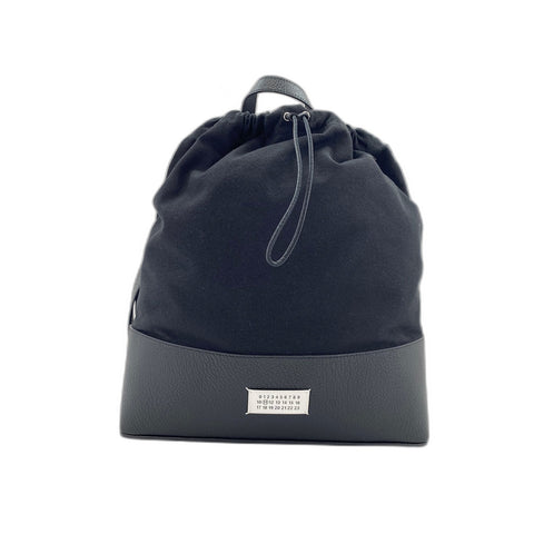 Canvas Maison Margiela 2WAY Backpack  Daypack black WS31866