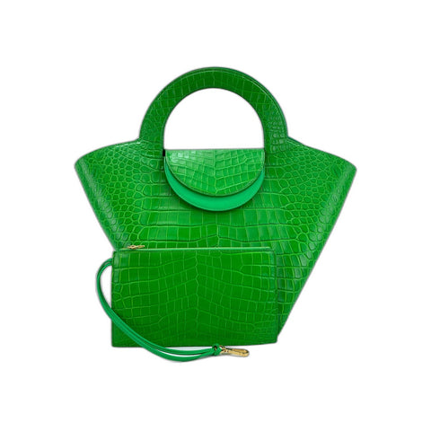 BOTTEGAVENETA Doll Tote Bag green WS31867