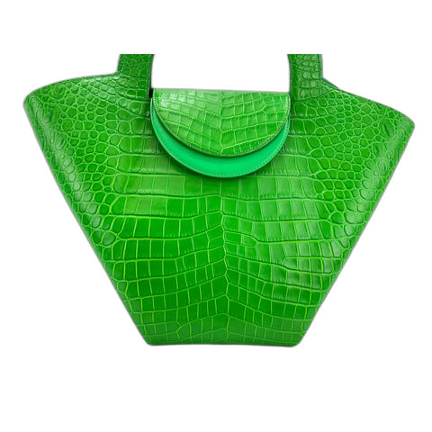 BOTTEGAVENETA Doll Tote Bag green WS31867