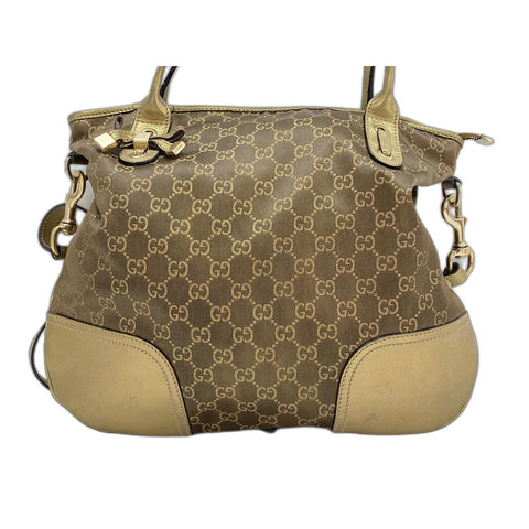 GUCCI 2WAY Princy Tote Bag gold WS31869