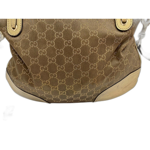 GUCCI 2WAY Princy Tote Bag gold WS31869