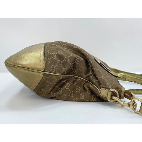 GUCCI 2WAY Princy Tote Bag gold WS31869