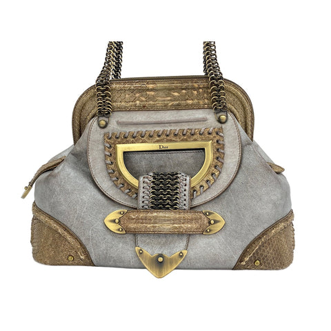 Christian Dior Jeanne Handbag gray WS31871