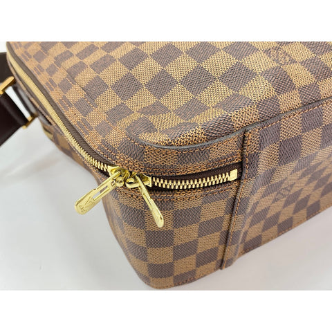 LOUIS VUITTON Damier Dorsoduro Shoulder Bag Brown WS31874