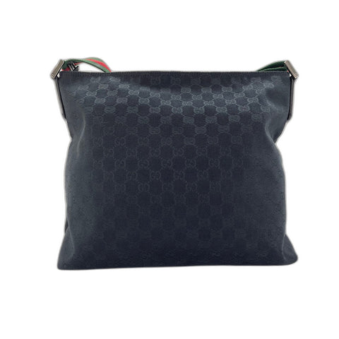 GUCCI Sherry line Shoulder Bag black WS31875