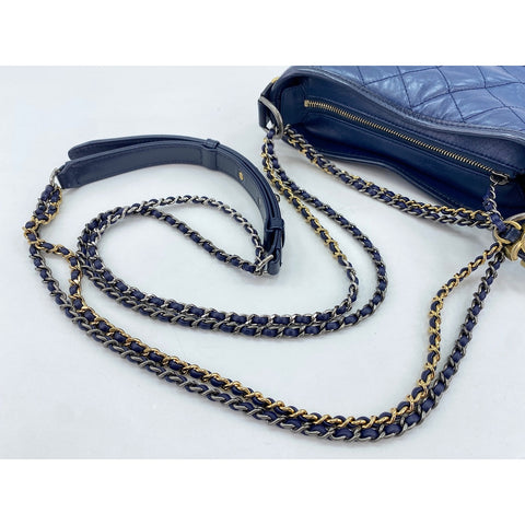 CHANEL Gabriel Do Shoulder Bag Navy WS31876