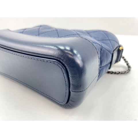 CHANEL Gabriel Do Shoulder Bag Navy WS31876