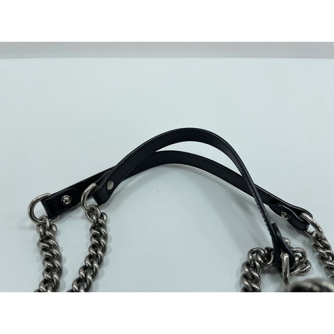 GUCCI 2WAY GG Marmont Handbag black WS31877