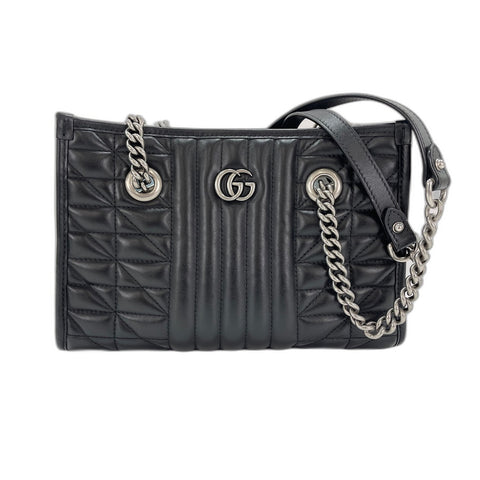 GUCCI 2WAY GG Marmont Handbag black WS31877