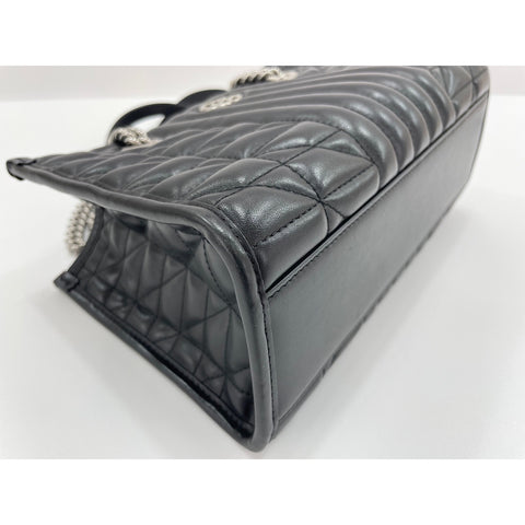 GUCCI 2WAY GG Marmont Handbag black WS31877