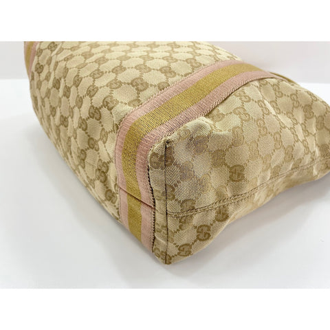 GUCCI GG canvas Tote Bag gold WS31879