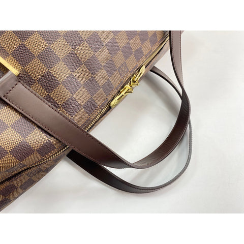 LOUIS VUITTON Sac Polochon Golf Cup 2002 JAPAN Handbag Brown WS31880