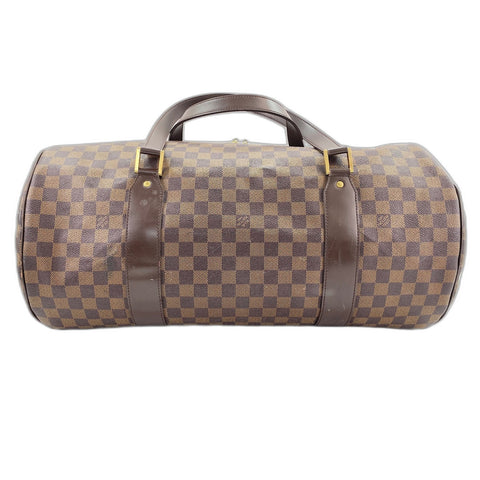 LOUIS VUITTON Sac Polochon Golf Cup 2002 JAPAN Handbag Brown WS31880