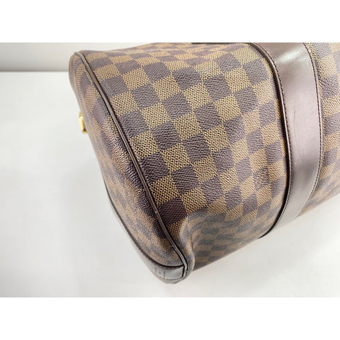 LOUIS VUITTON Sac Polochon Golf Cup 2002 JAPAN Handbag Brown WS31880