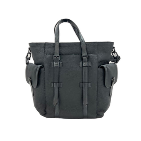 LOUIS VUITTON 2WAY Christopher Handbag black WS31883