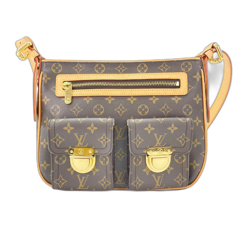 LOUIS VUITTON Hudson GM Shoulder Bag Brown WS31884