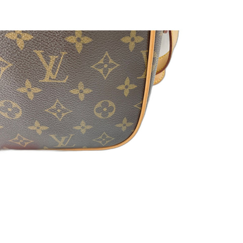 LOUIS VUITTON Monogram Hudson GM Shoulder Bag Brown WS31884