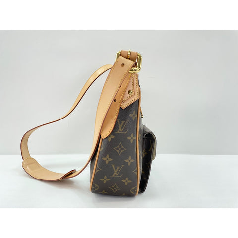 LOUIS VUITTON Hudson GM Shoulder Bag Brown WS31884