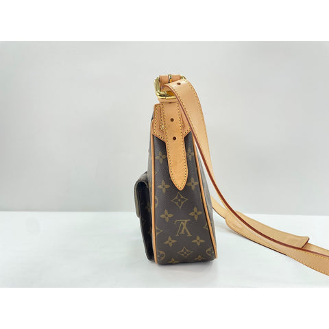 LOUIS VUITTON Hudson GM Shoulder Bag Brown WS31884