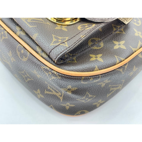 LOUIS VUITTON Hudson GM Shoulder Bag Brown WS31884
