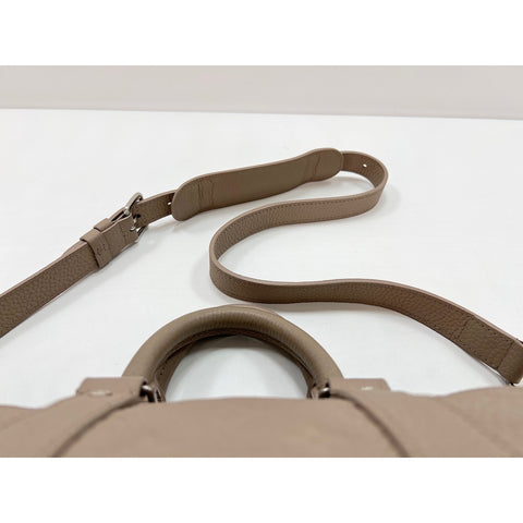 LOUIS VUITTON Taurillon Clemence 2WAY Keepall Bandoulire 35 Boston bag beige WS31885