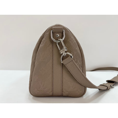 LOUIS VUITTON 2WAY Keepall Bandoulière 35 Boston bag beige WS31885
