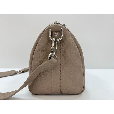 LOUIS VUITTON 2WAY Keepall Bandoulière 35 Boston bag beige WS31885