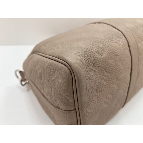 LOUIS VUITTON 2WAY Keepall Bandoulière 35 Boston bag beige WS31885