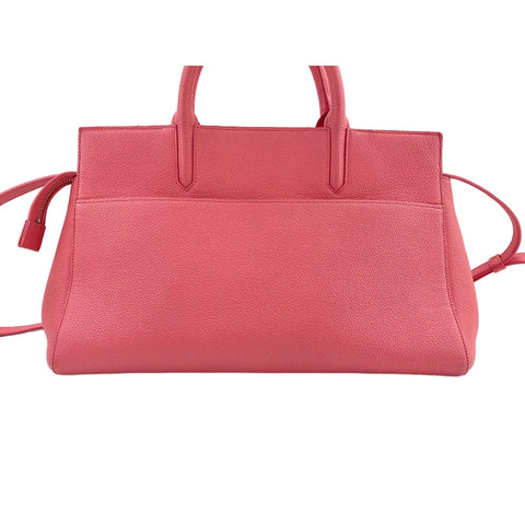YVES SAINT LAURENT 2WAY Cabas Rive Gauche Handbag pink WS31886