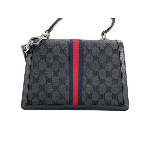 GUCCI 2WAY x Balenciaga The Hacker Project Handbag black WS31889