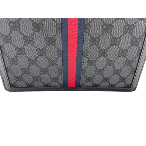 GUCCI 2WAY x Balenciaga The Hacker Project Handbag black WS31889