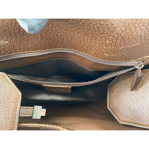 GUCCI 2WAY Bamboo Handbag Brown WS31892