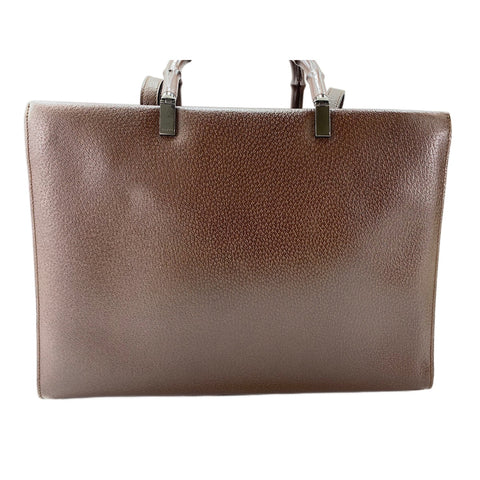GUCCI 2WAY Bamboo Handbag Brown WS31892