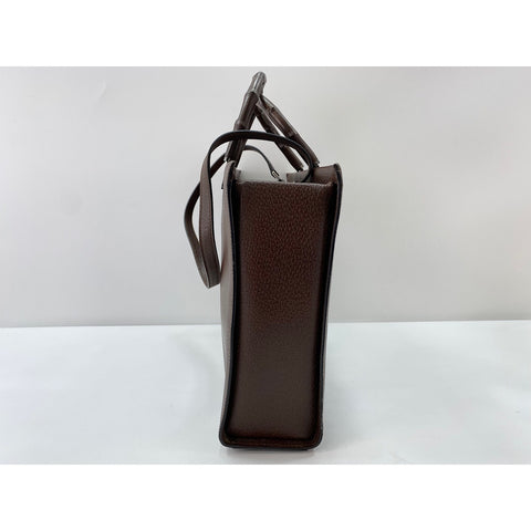 GUCCI 2WAY Bamboo Handbag Brown WS31892