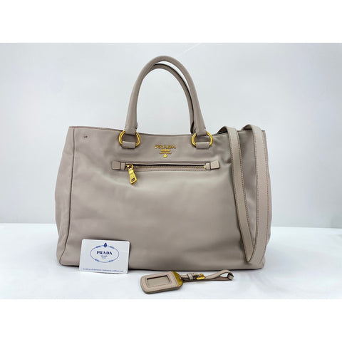 PRADA Tote Bag gray WS31894