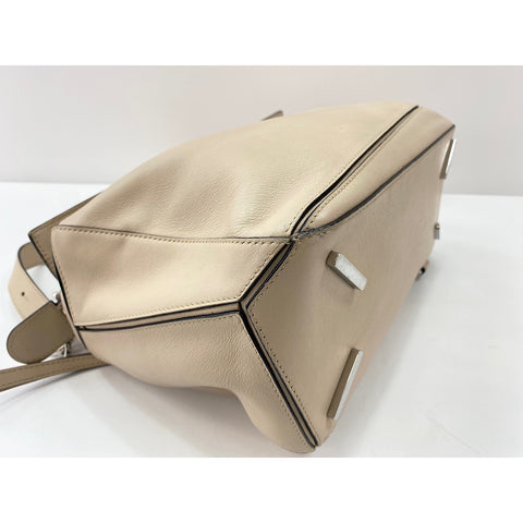 LOEWE 2-Way Puzzle Bag Handbag beige WS31896