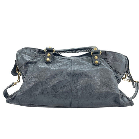 BALENCIAGA 2-Way Giant Part-Time Handbag black WS31898