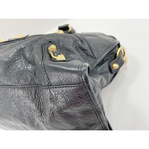 BALENCIAGA 2-Way Giant Part-Time Handbag black WS31898